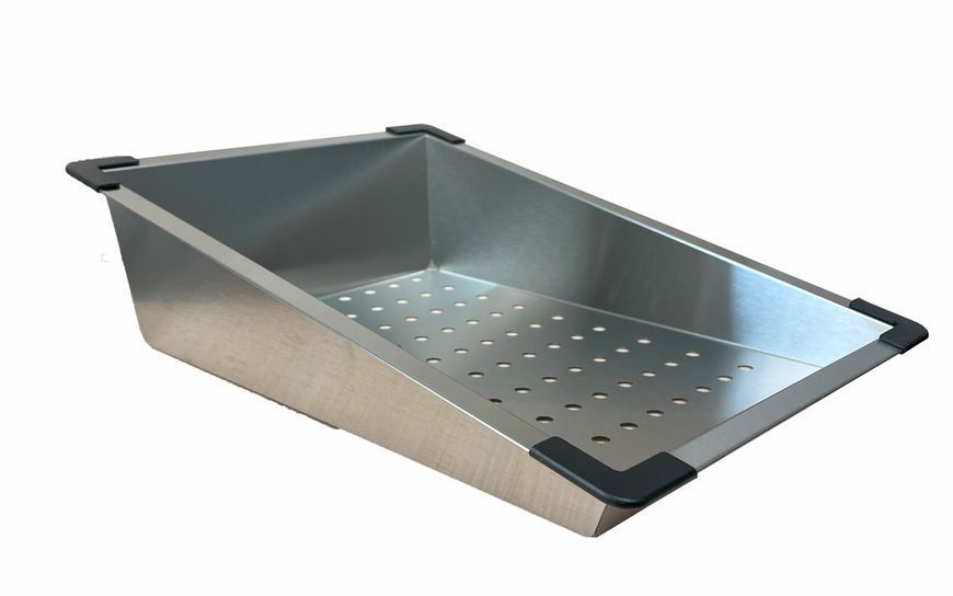 Кухонная мойка из нержавеющей стали Kroner Platinum Handmade SP7545DB Brushed Silver BV-001721 фото