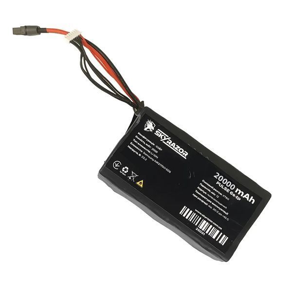 Аккумуляторная батарея Li-ion Skyrazor PULSE 6s4p Samsung 50s 20000 mAh спарка INR21700 BV-002381 фото