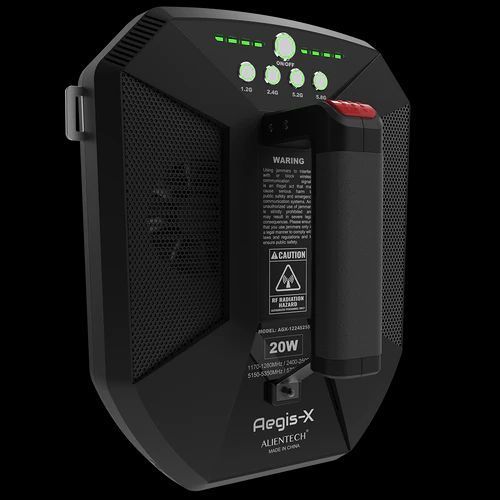 AEGIS-X Ручной анти-дроновый глушитель/защита от БПЛА | ALIENTECH (1.2G+2.4G+5.2G+5.8G) РЭБ BV-000937-1-1 фото