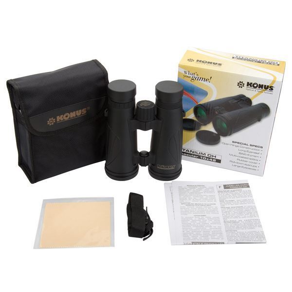 Бінокль KONUS TITANIUM OH 10x42 OP-2328 фото