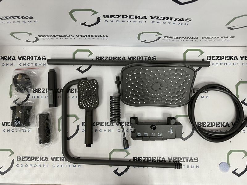 Багатофункціональна душова система Piano Rain Nano Black BV-000940-1 фото